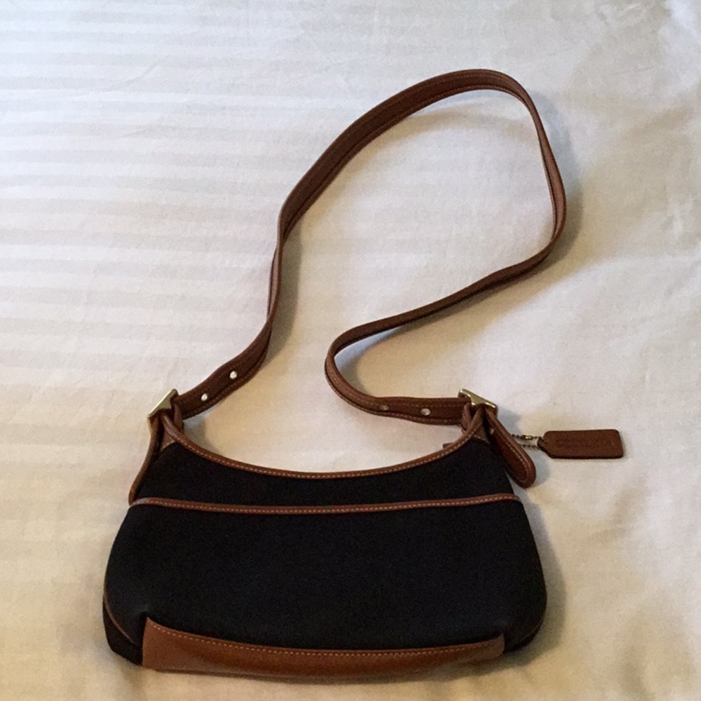 Black vintage Coach bag